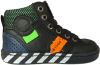 Shoesme Urban UR20W044-C hoge leren sneakers zwart online kopen