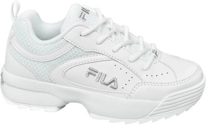 witte chunky sneaker