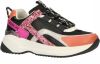 REPLAY Kumi leren chunky sneakers zwart/roze online kopen