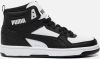 Puma Rebound Joy Halfhoge Sneaker Jongens Zwart/Wit online kopen