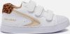 Shoesme leren sneakers met panterprint wit/goud online kopen